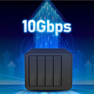 Thiết bị lưu trữ DAS TerraMaster D4-320 4-bay Hàng chính hãng