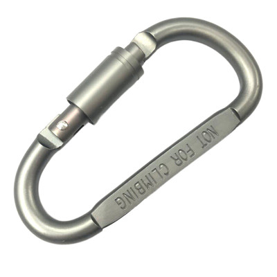 Móc Khóa Đi Phượt Cao Cấp Móc Chữ D Leo Núi Chất Liệu Hợp Kim Nhôm Chắc Chắn Cleacco MKDP Boro Sport ( Màu Ngẫu Nhiên )