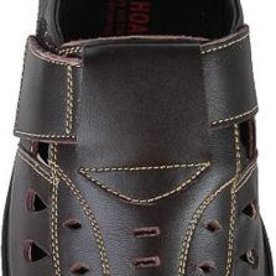 Giày rọ nam Huy Hoàng da bò màu nâu HT7785