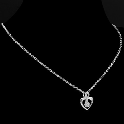 Dây Và Mặt Dây Chuyền Bạc Hiểu Minh DMD150S trái tim