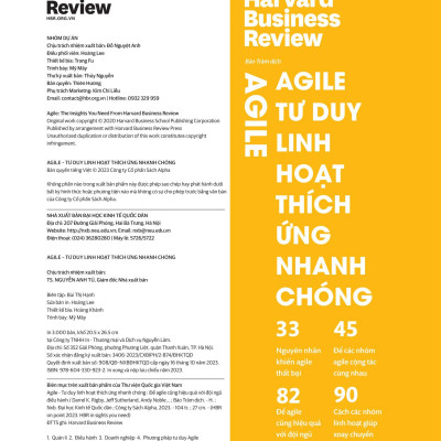 HBR - Agile - Tư Duy Linh Hoạt, Thích Ứng Nhanh Chóng