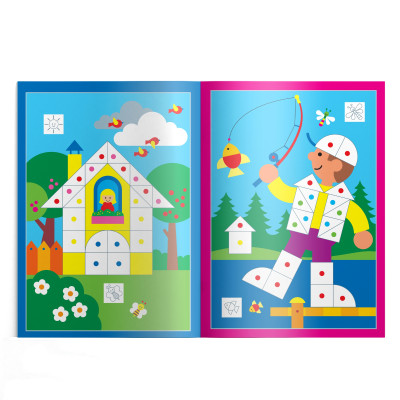 Sách - Bộ Dán Hình Sáng Tạo (Cuốn Lẻ Và Combo)