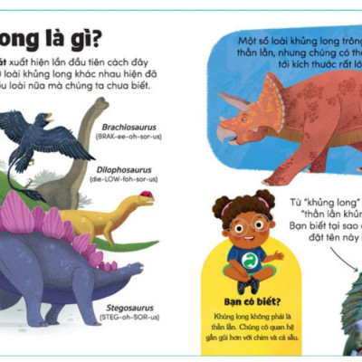 Combo Sách Nhà Thám Hiểm Nhí: Khủng Long Siêu Ngầu + Vũ Trụ Kì Diệu (Bộ 2 Cuốn) - TV