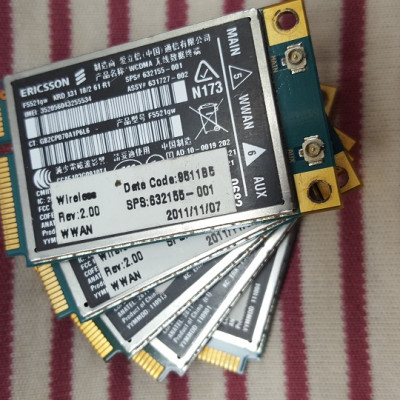 Card wwan 3G Ericsson F5521GW (HP HS2340) dùng cho HP 2560p,8460p,8560p,8760w - Hàng nhập khẩu