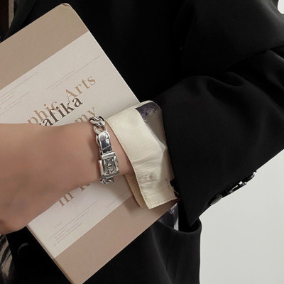 Vòng tay lắc tay xích titan belt bracelet