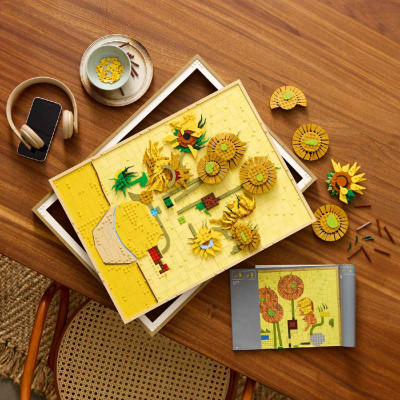 Đồ Chơi Lắp Ráp Tranh Hoa Hướng Dương Của Vincent Van Gogh LEGO ART 31215 (2615 chi tiết)