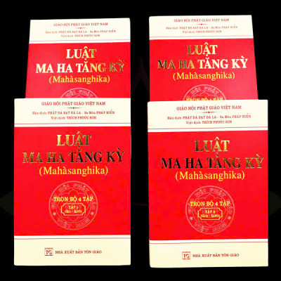 Sách - Luật Ma Ha Tăng Kỳ (Bộ 4 Tập)