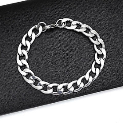 Lắc tay nam, nữ kiểu lặc cực đẹp, đầy cá tính Phụ Kiện Chain Titan Lịch vòng cuff