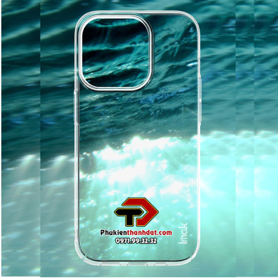 Ốp lưng trong suốt cho iPhone 14 Pro Max chính hãng IMAK phủ nano không ố màu - Hàng chính hãng