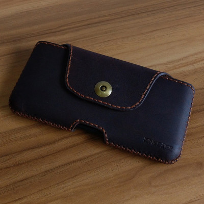 Bao Da Đeo Lưng Ionecase Dành Cho iPhone XS Max (Nâu Đất) - Hàng Nhập Khẩu