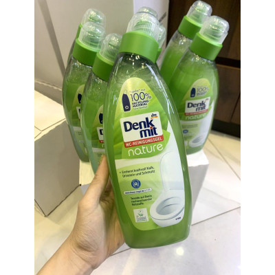 Nước tẩy bồn cầu, toilet, nhà tắm, nhà vệ sinh Denkmit WC Nature Đức 750ml