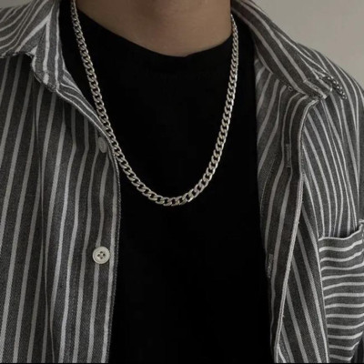 Lắc tay nam nữ cao cấp đẹp sang trọng titan kiểu lặc đơn trangsucpt kích cỡ 9mm màu trắng PTLTNA76 3T