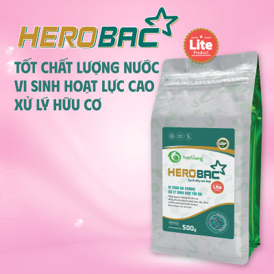 HEROBAC LITE - Vi sinh viên xử lý sinh học tối ưu (viên 25g)