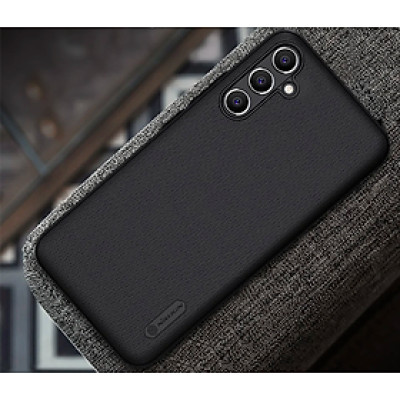 Ốp Lưng Sần chống sốc cho Samsung Galaxy A24 hiệu Nillkin Super Frosted Shield - Hàng Chính Hãng