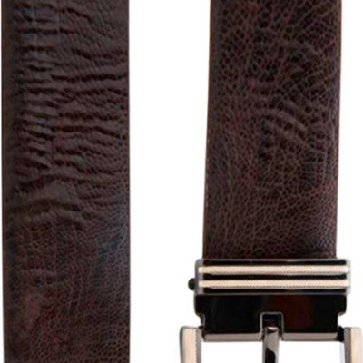 Thắt Lưng Nam Da Đà Điểu Trơn Đầu Kim Huy Hoàng HT4414 - Nâu Đất