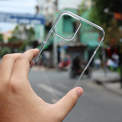 Ốp Lưng Siêu Mỏng 0.3mm Chống Ố Vàng Cho iPhone 16 Pro Max / 16 Pro / 16 Plus / 16 hiệu Gucase Memumi Crystal -Hàng nhập khẩu