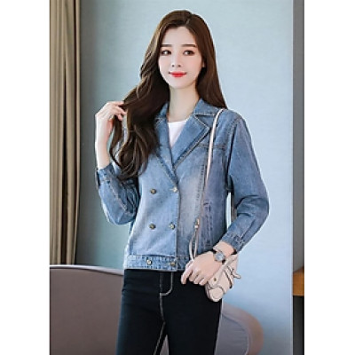 Áo khoác jean nữ Titishop NT104