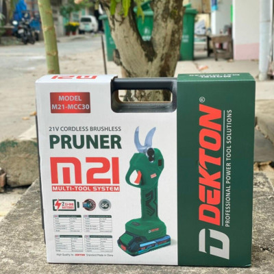 MÁY CẮT CÀNH DÙNG PIN 21V 25-30mm DEKTON M21-MCC30 - HÀNG CHÍNH HÃNG