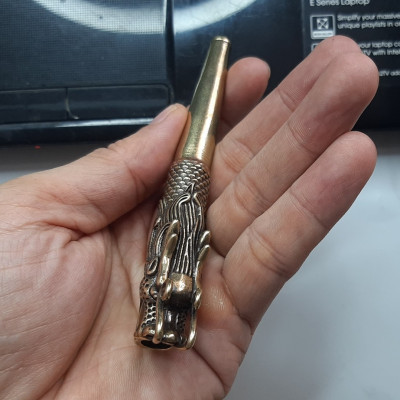 Tẩu thuốc Rồng bằng đồng nguyên chất cực kỳ đẹp gắn điếu ( KIỂU GIAO NGẪU NHIÊN) | Shop Thành Nhi