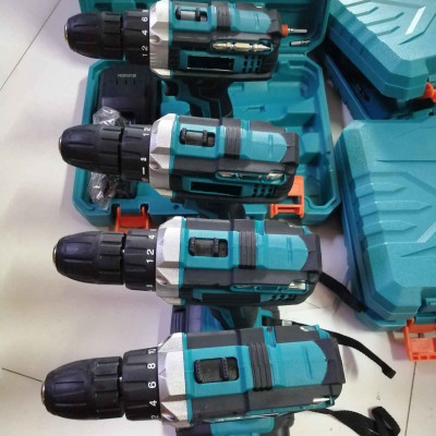 Bộ máy khoan pin FANTON 66V khoan tường, khoan sắt, khoan bê tông máy 2 pin, đảo chiều và mũi khoan