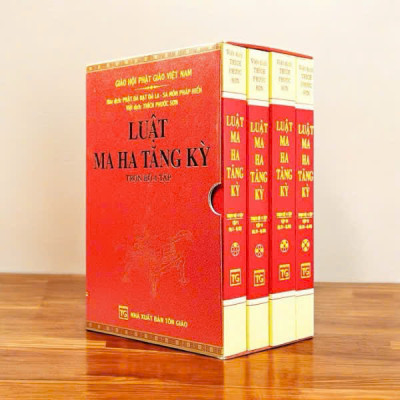 Sách - Luật Ma Ha Tăng Kỳ (Bộ 4 Tập)