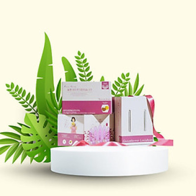 Nước tinh chất Nấm Linh Chi lên men thanh xuân Hàn Quốc - Hộp 30 gói