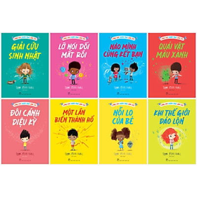 Sách - Bộ Sách Cùng Em Khám Phá Cảm Xúc (Bộ 8 Cuốn)