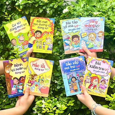 (Bộ 8 cuốn) KỸ NĂNG HỌC ĐƯỜNG – Nhiều tác giả – Alphabooks - NXB Lao Động