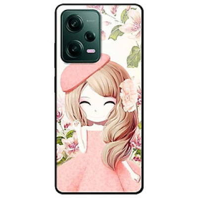 Ốp lưng dành cho Redmi Note 12 - Redmi Note 12 Pro - Redmi Note 12 Pro 5G - Anime Cô Gái Bánh Bèo  - Hàng Chính Hãng