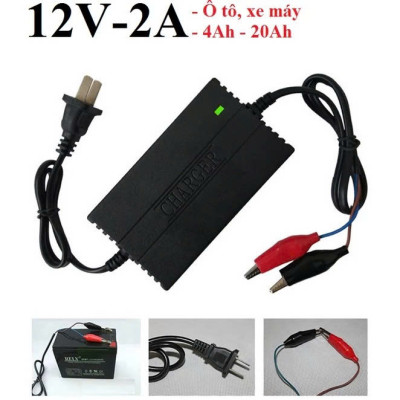 Sạc Ắc Quy 12V Thông Minh Tự Ngắt Khi Đầy – Kéo Dài Tuổi Thọ Bình, ĐÈN ỐP TRẦN