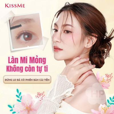 Mascara Màng Film Không Trôi Chải Tơi Và Dầy Rậm Làn Mi Mỏng Kissme Heroine Make (4.5 G)