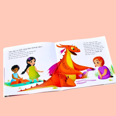 Sách cho bé - "Bí Kíp Luyện Rồng" - Cùng Rồng Nhỏ Học Điều Hay - Trọn bộ 8 cuốn - Sách tranh