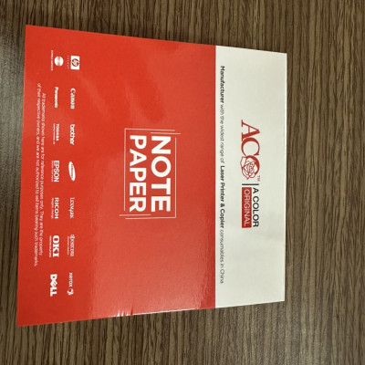 Giấy ghi chú (giấy note) ACO màu trắng