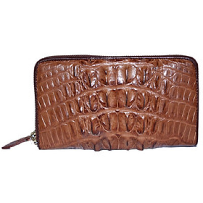  Ví nữ da cá sấu nhiều loại màu nâu đỏ HJ93203-10-14-38-85-3728-33