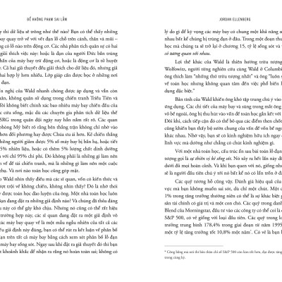 Sách - How Not To Be Wrong - Để Không Phạm Sai Lầm - Toán Học Ẩn Chứa Trong Cuộc Sống