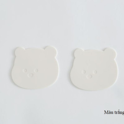 Lót cốc/ nồi gấu Teddy 2P - Erato - Hàng nhập khẩu Hàn Quốc