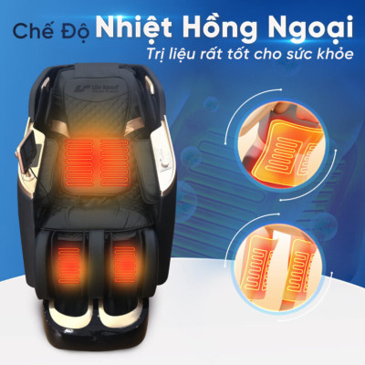 Ghế Massage LS-679, Ghế Masage Toàn Thân Với Công Nghệ AI Quét Cơ Thể Chăm Sóc Có Sức Khỏe Toàn Diện