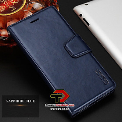 Bao da dạng ví cho OPPO Reno8 Z 5G hiệu Hanman có quai cài - Hàng chính hãng