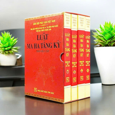 Sách - Luật Ma Ha Tăng Kỳ (Bộ 4 Tập)