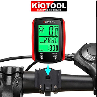Đồng hồ đo tốc độ xe đạp Kiotool Chính xác chống nước