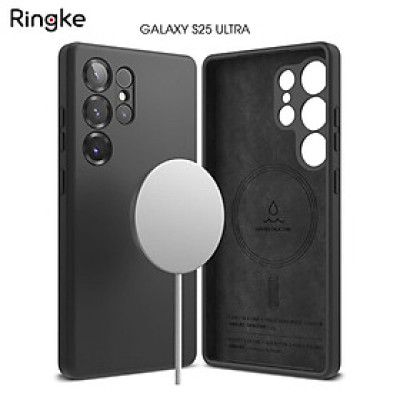 Ốp lưng RINGKE Silicone Magnetic cho Samsung Galaxy S25 Ultra_ Hàng Chính Hãng