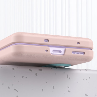 Ốp lưng đai đeo hand trap chống sốc cho Oppo Find N3 Flip hiệu HOTCASE Wristband Stand Phone Case - chất liệu cao cấp, thiết kế thời trang sang trọng có đai đeo tay an toàn - Hàng nhập khẩu