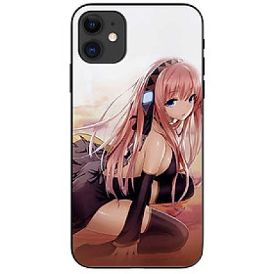 Ốp lưng dành cho Iphone 12 Mini mẫu Anime Cô Gái Tất Đen