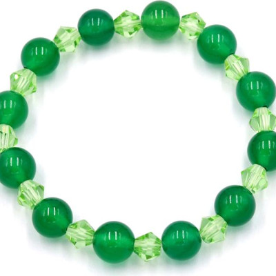 Chuỗi tay đá thạch anh xanh 8 ly FTTXX43