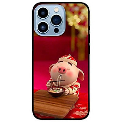 Ốp lưng dành cho Iphone 13 Mini - Iphone 13 - Iphone 13 Pro -  Iphone 13 Pro Max - Heo Ăn