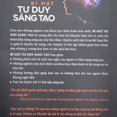Bí Mật Tư Duy Sáng Tạo - The Secret Of The Highly Creative Thinker