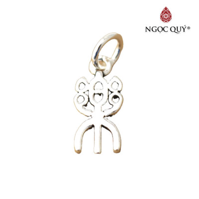 Charm bạc hình đèn treo - Ngọc Quý Gemstones