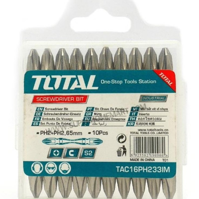 MŨI SIẾT VÍT HAI ĐẦU TOTAL TAC16PH203IM, TAC16PH273IM - HÀNG CHÍNH HÃNG