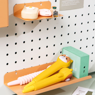 Hộp bút + khay đựng + kệ L ngắn + kệ L Dài + kệ tam giác Dola Home để vật dụng cần thiết - Phụ kiện bảng Pegboard