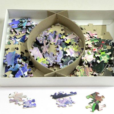 Xếp hình Tia Sáng Cung hoàng đạo lửa 45x3F (45 Mảnh Ghép x 3 hình)